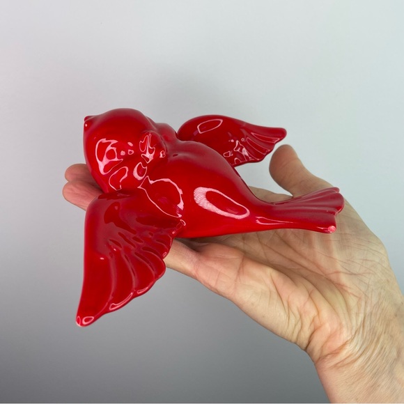 Artisan-Made Ceramic Bird Wall Decor - Picture 4 of 6